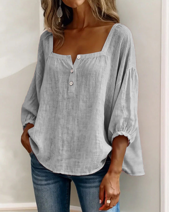 LINNEN BLOUSE VOOR VROUWEN