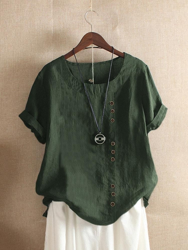 KATOENEN BLOUSE VOOR VROUWEN
