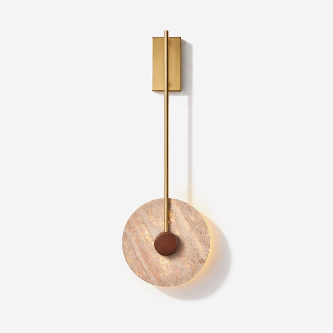Veil Travertine Wall Lamp