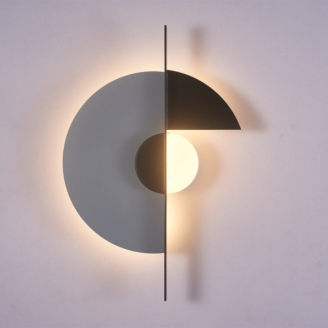 Geometric Eclipse Wall Sconce