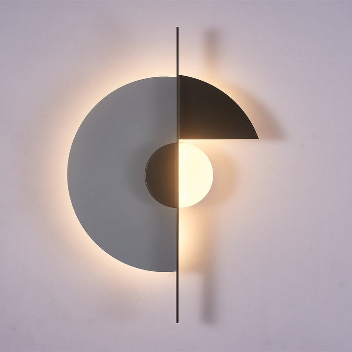 Geometric Eclipse Wall Sconce