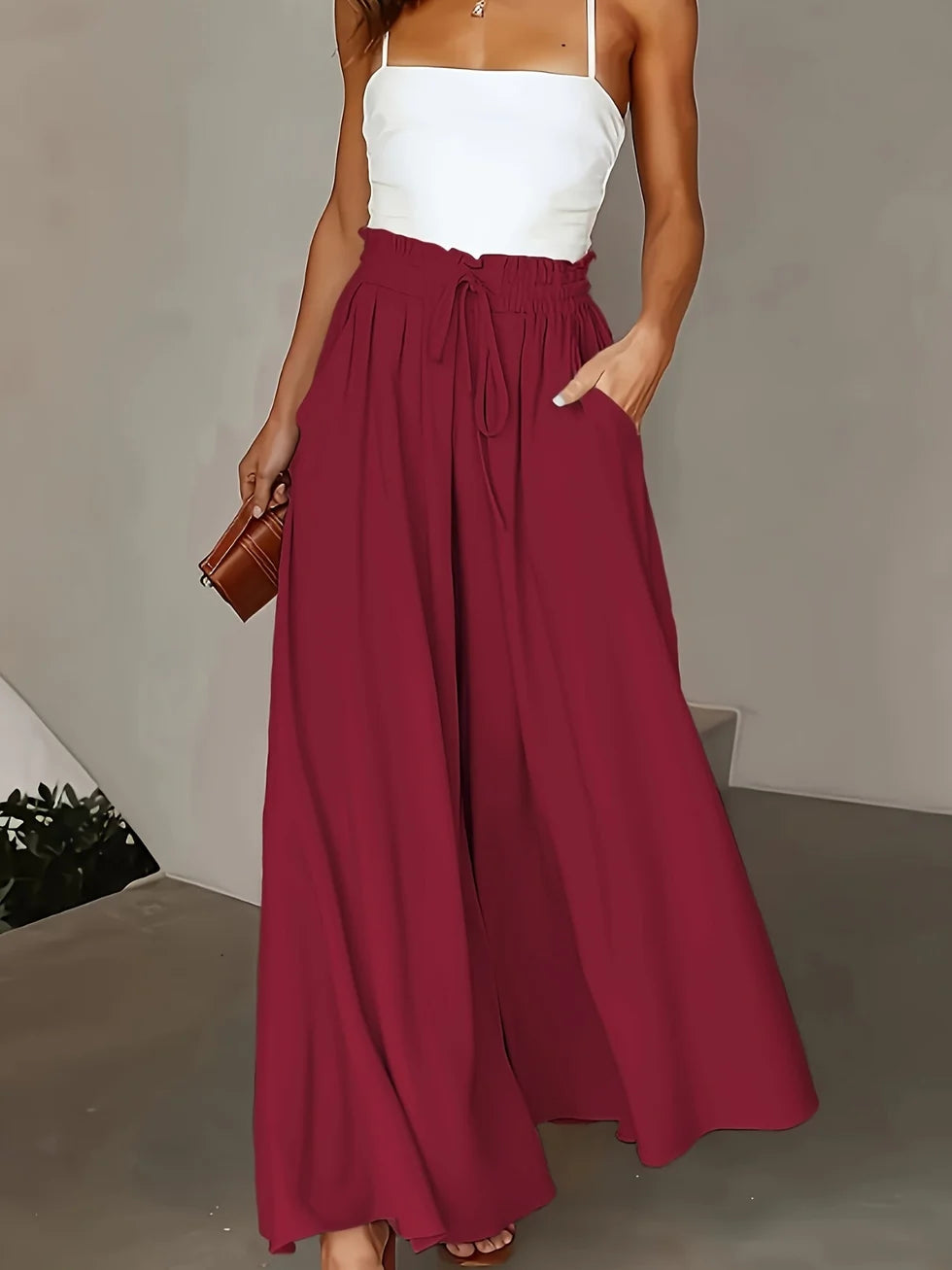 ELEGANTE HOOGEWAIST BROEKEN VOOR VROUWEN
