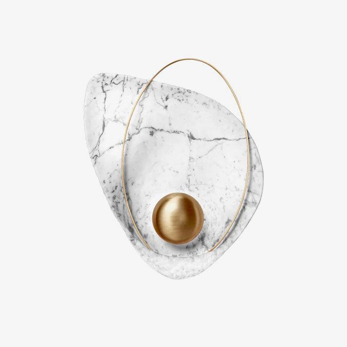 Marbled Shell Wall Sconce