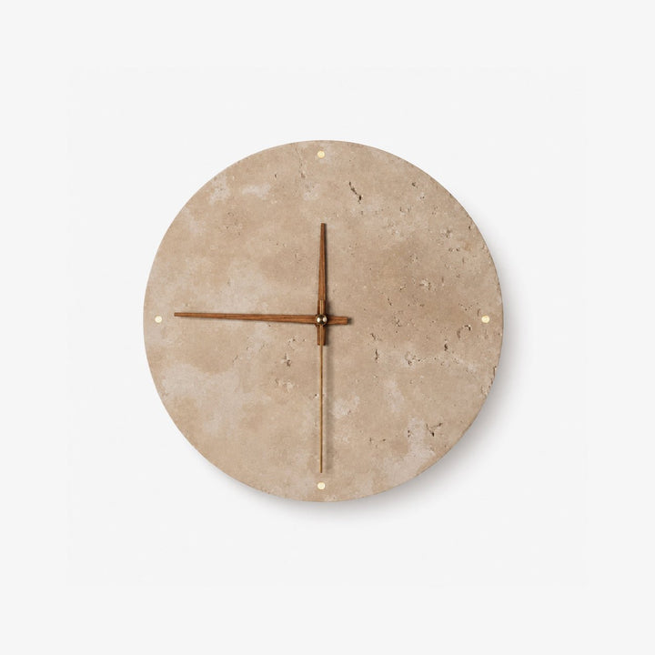 Dial Travertine Sconce