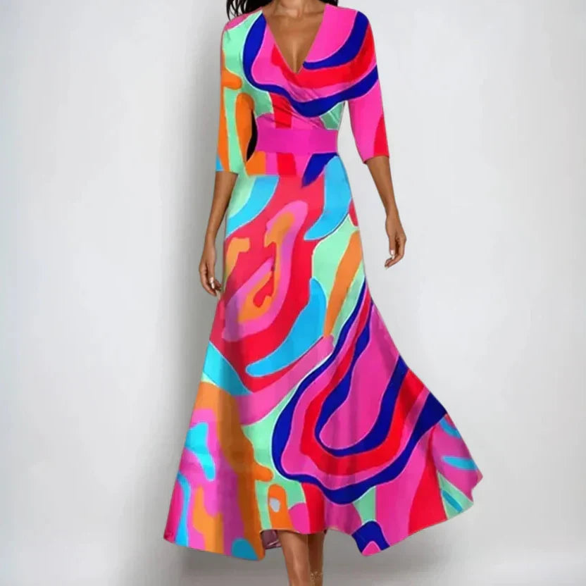 ELEGANTE WRAAPJURK VOOR VROUWEN