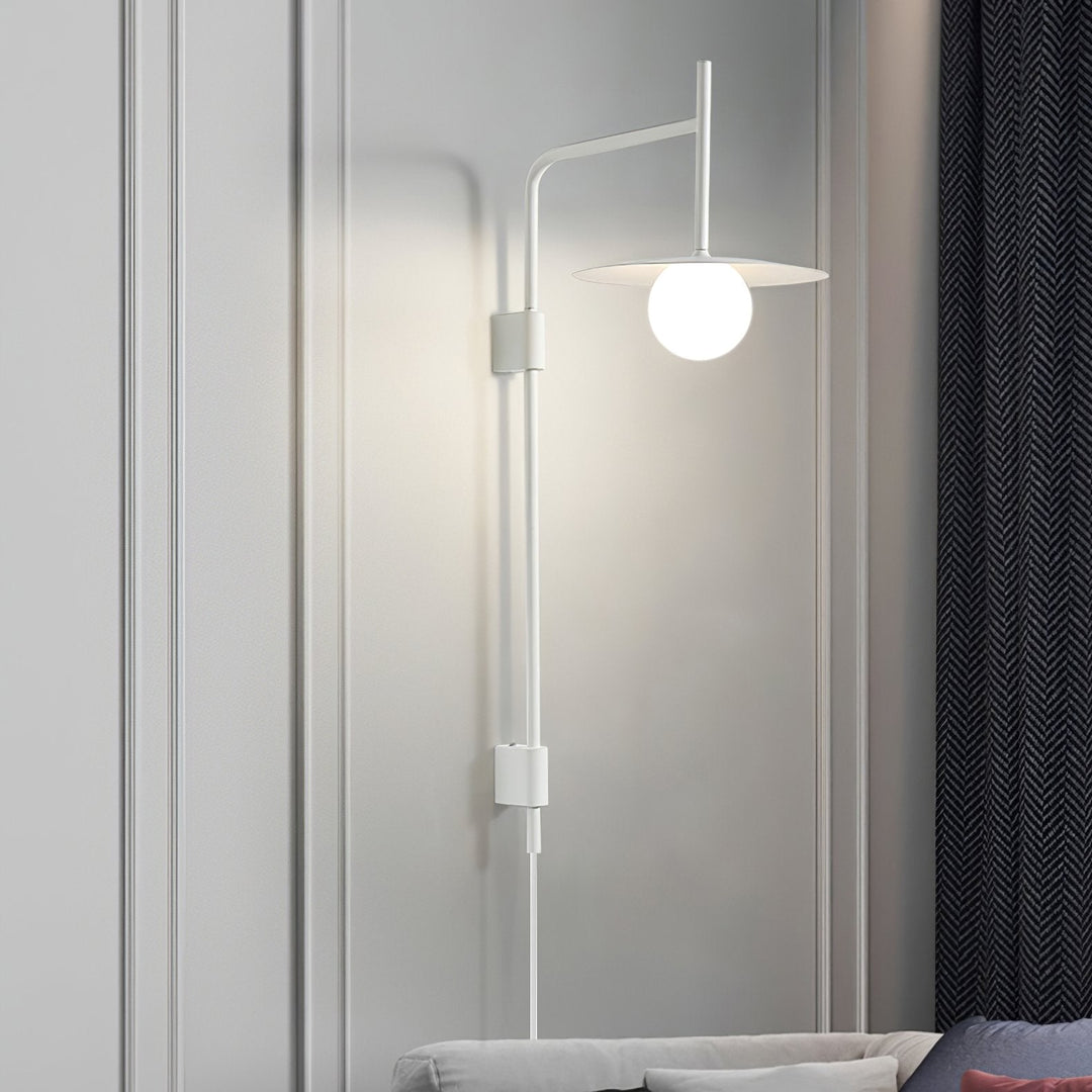 Gea Swing Arm Plug-in Wall Lamp