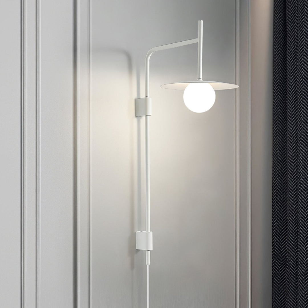 Gea Swing Arm Plug-in Wall Lamp