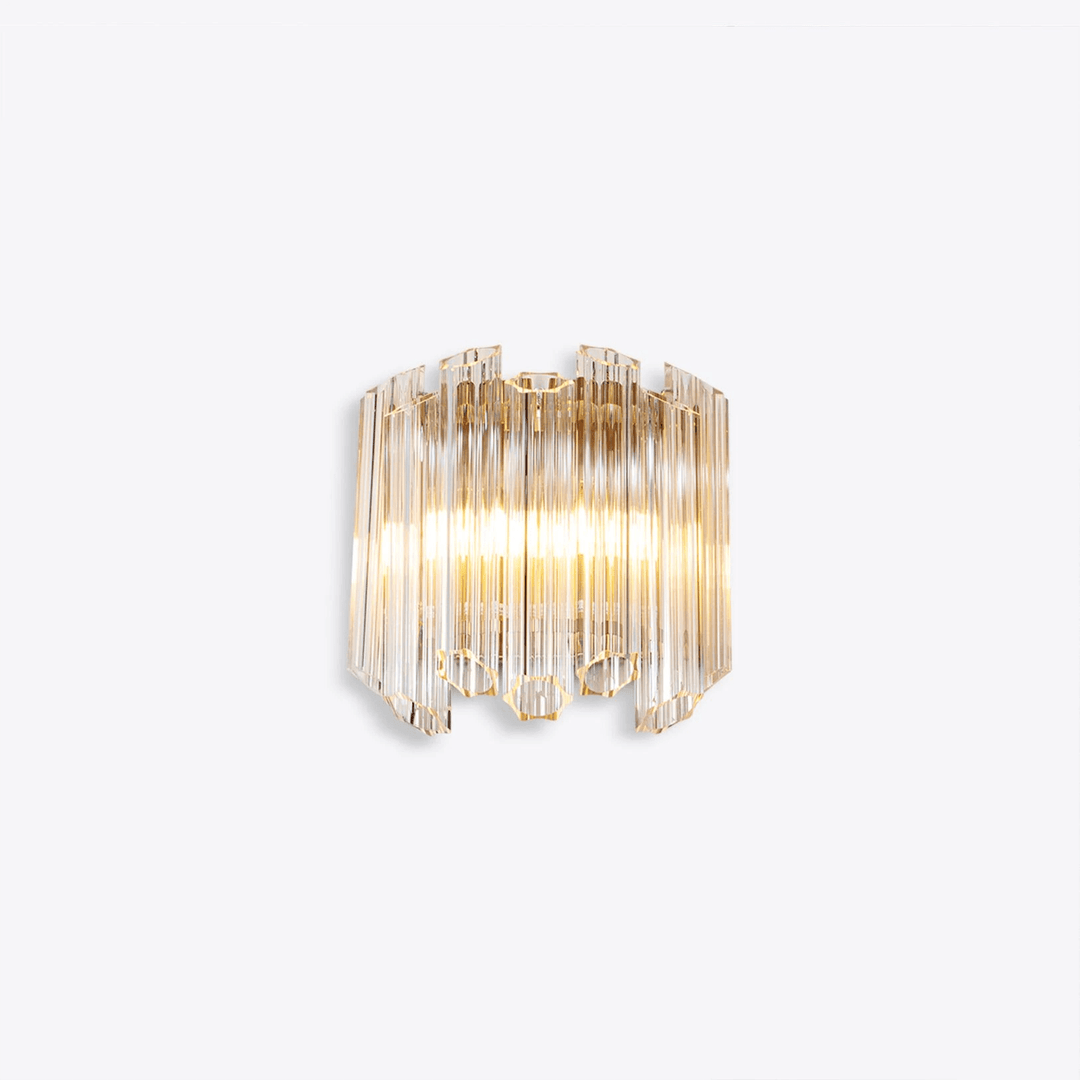Clear Palermo Glass Wall Lamp