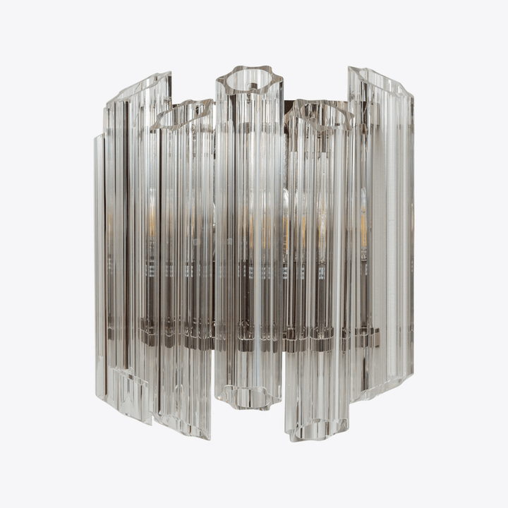Clear Palermo Glass Wall Lamp
