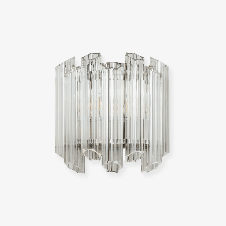 Clear Palermo Glass Wall Lamp