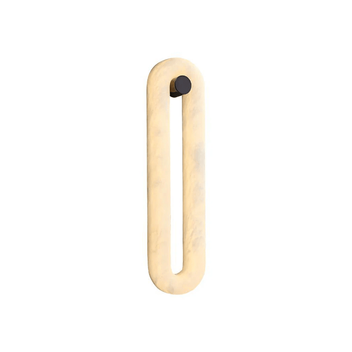 Alabaster Capsule Wall Light