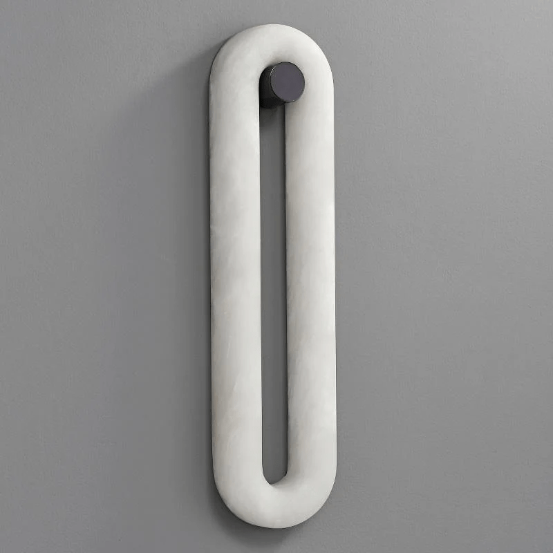 Alabaster Capsule Wall Light