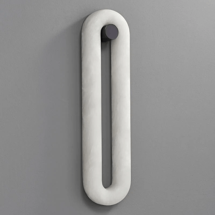Alabaster Capsule Wall Light