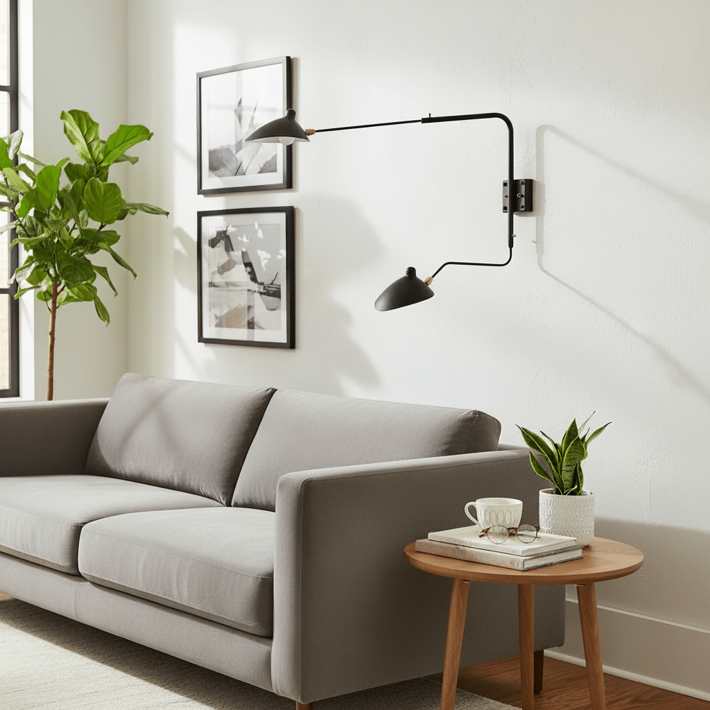 Multi-Arm Spider Wall Sconce
