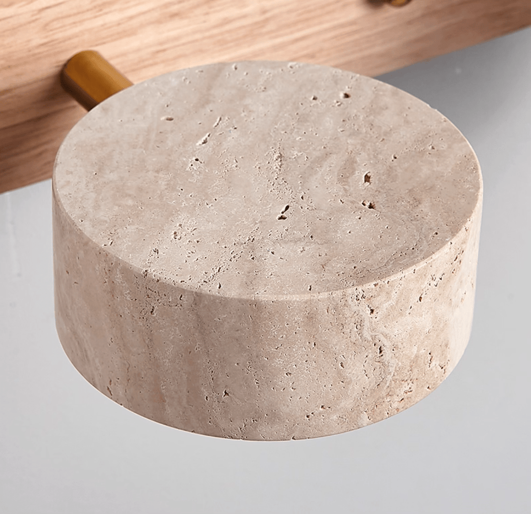 Travertine Duo Rechargeable Wall Light
