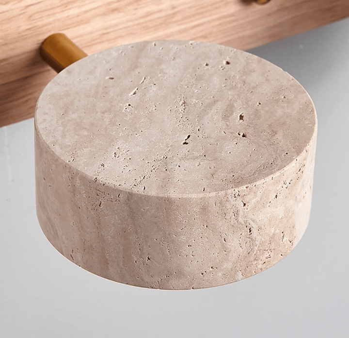 Travertine Duo Rechargeable Wall Light