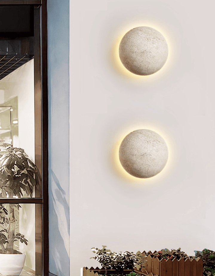 Pebble Stone Wall Light