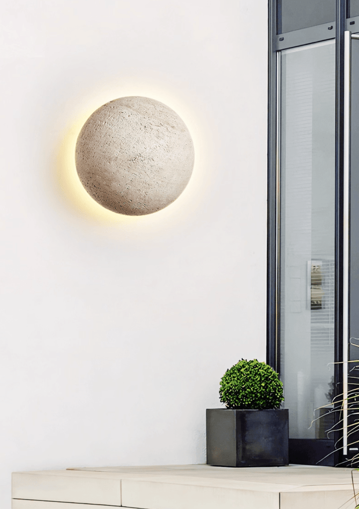 Pebble Stone Wall Light