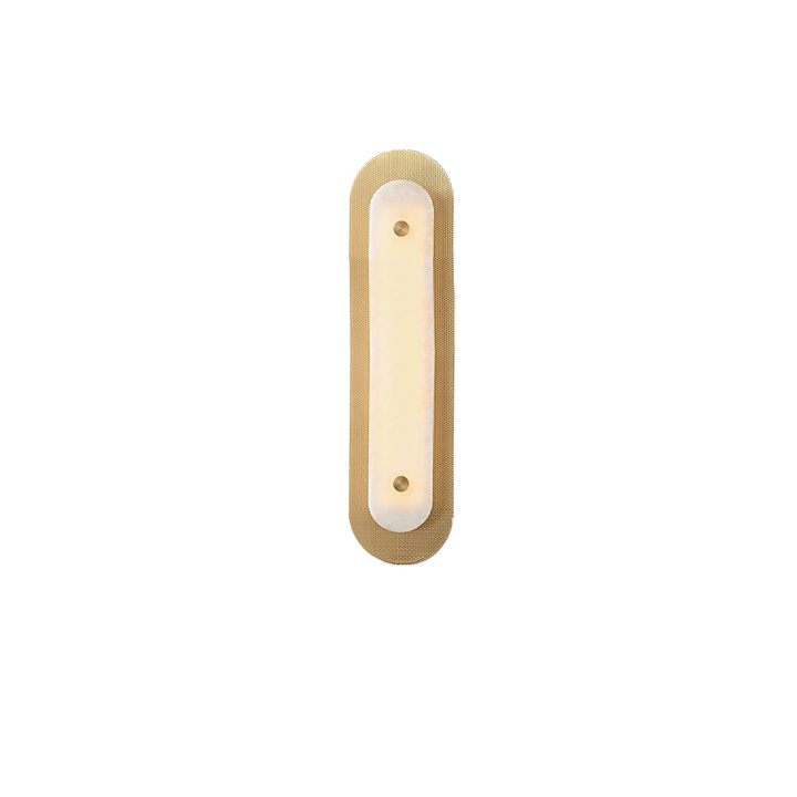Aurelia Perforated Alabaster Wall Sconce