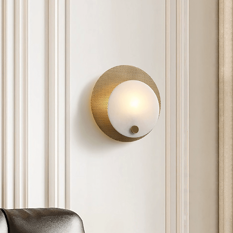Lumen Alabaster Wall Light