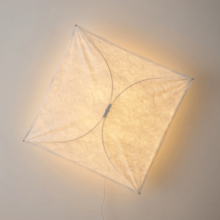 Kite Shaped Paper Wall Lamp