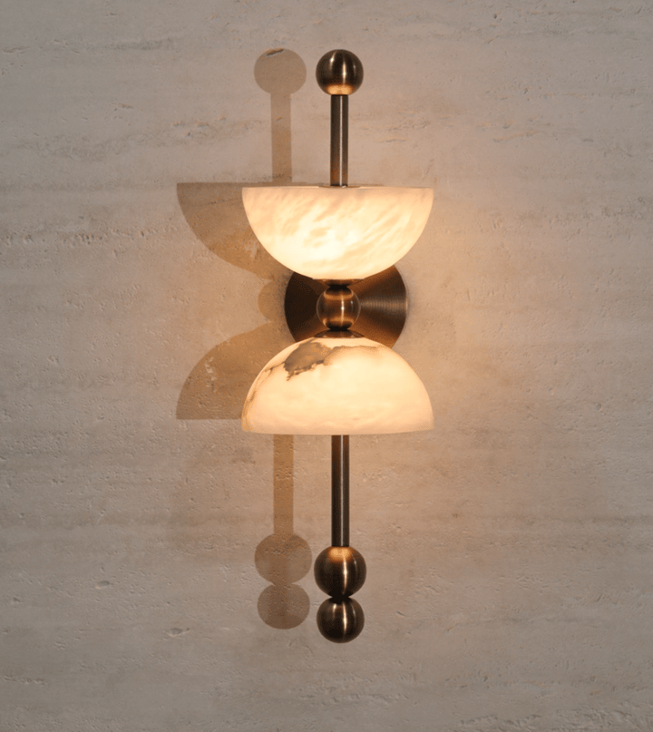Duo Alabaster Wall Lamp