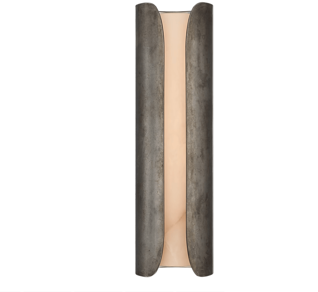 Cradled Alabaster Sconce