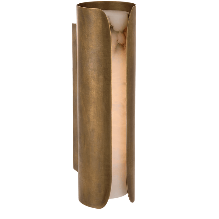 Cradled Alabaster Sconce