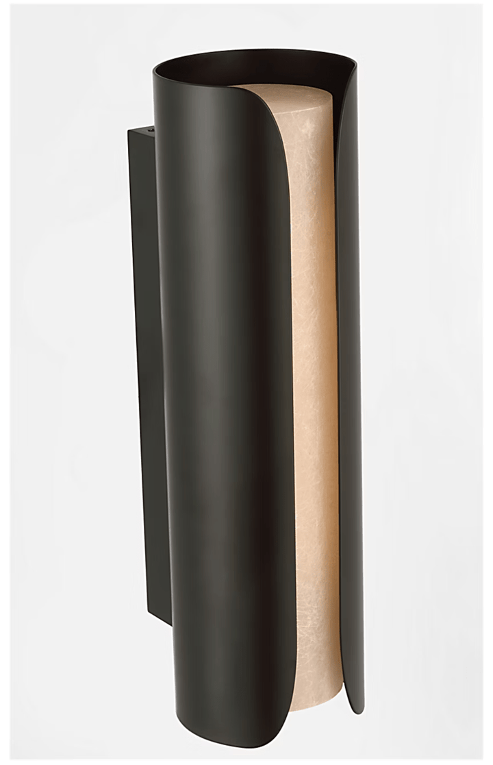 Cradled Alabaster Sconce