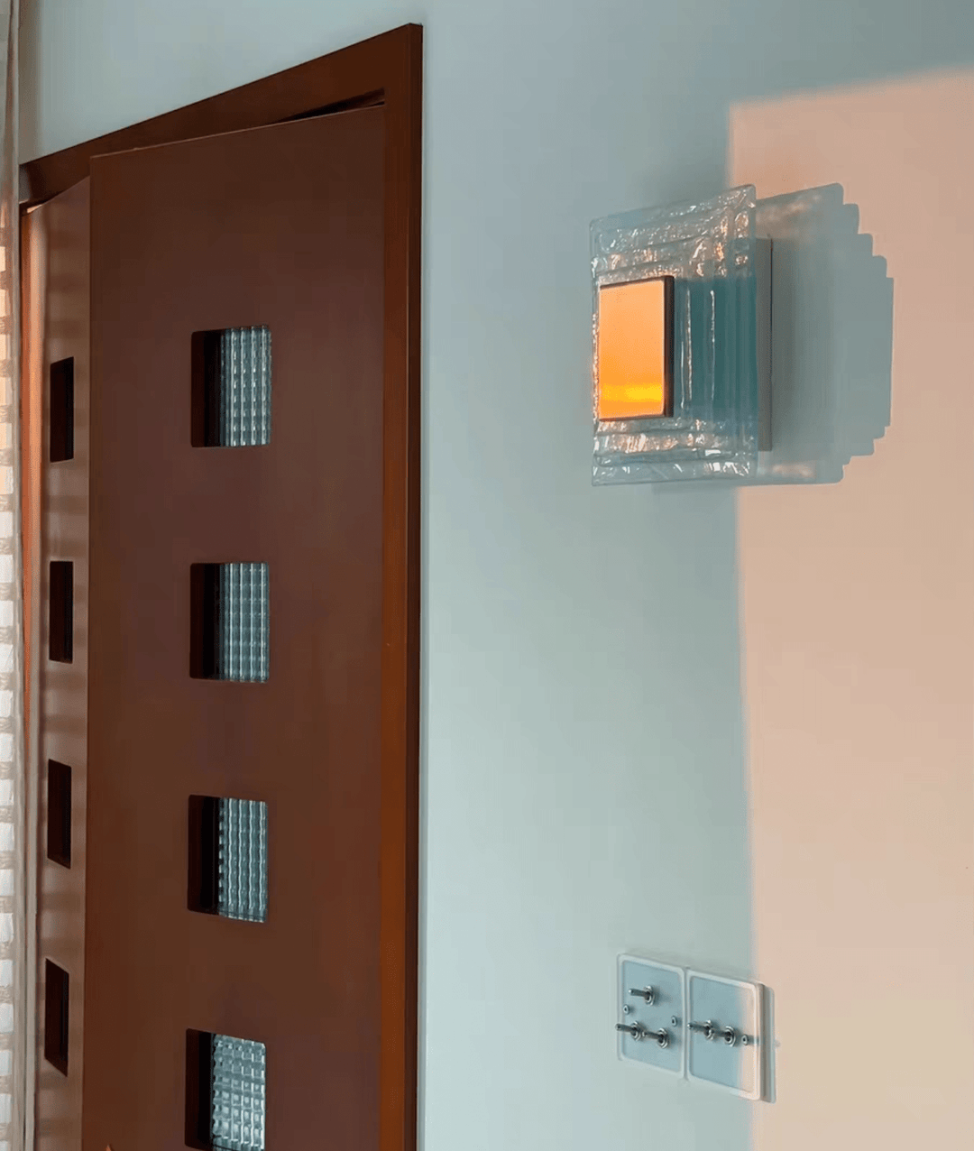Aqua Cascade Sconce