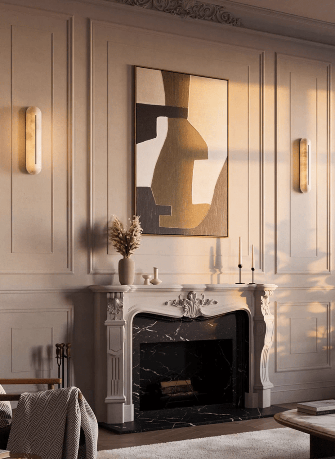 Orbison Alabaster Wall Lamp