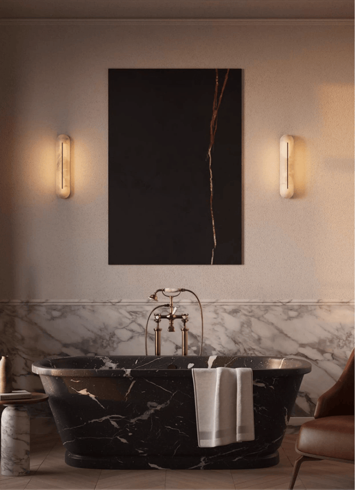 Orbison Alabaster Wall Lamp