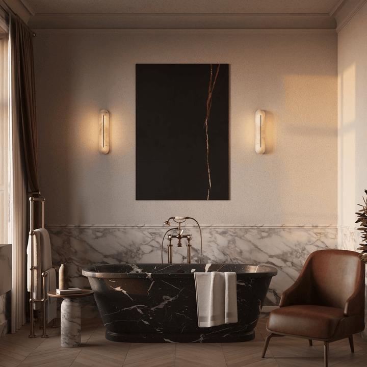 Orbison Alabaster Wall Lamp
