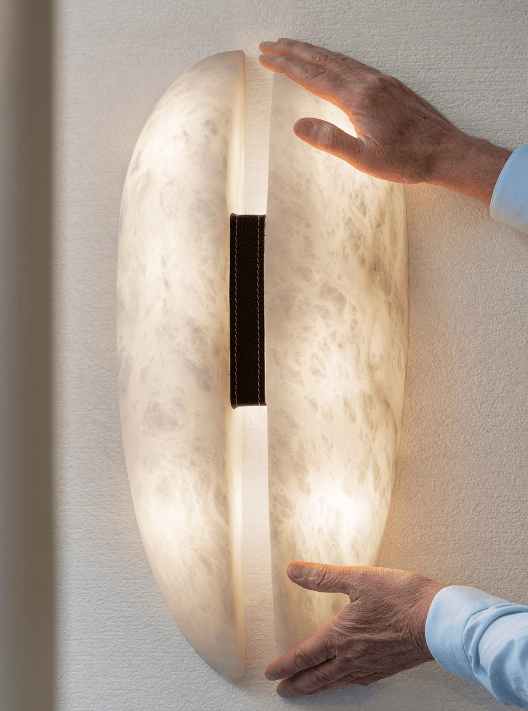 Alabaster Veil Wall Sconce