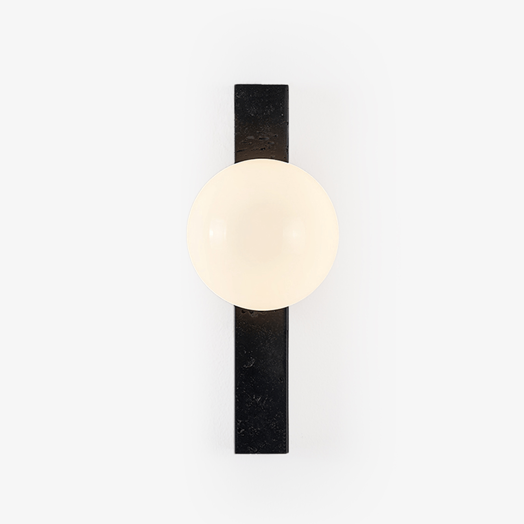 Balanced Globe Sconce