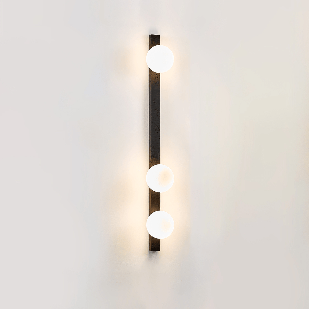 Balanced Globe Sconce