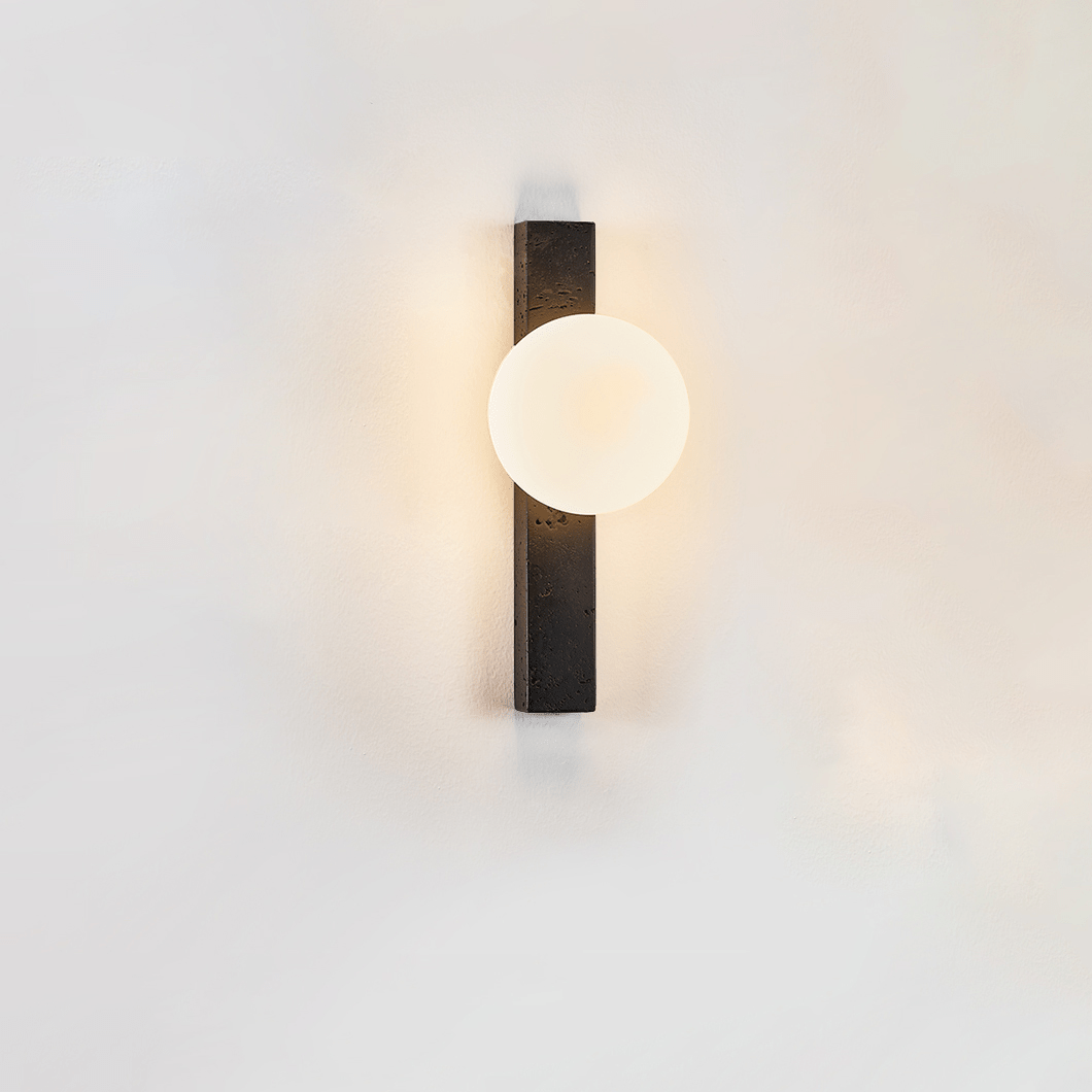 Balanced Globe Sconce