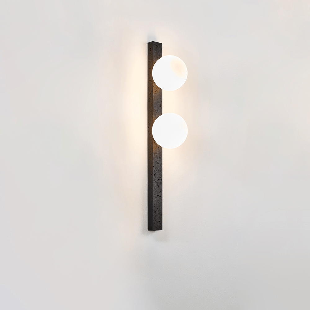 Balanced Globe Sconce
