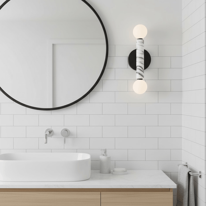 Obelisk Orb Sconce