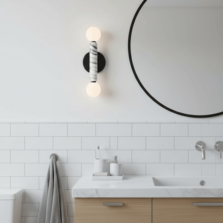 Obelisk Orb Sconce