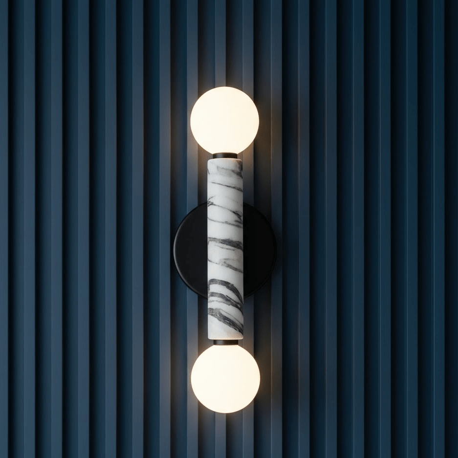 Obelisk Orb Sconce