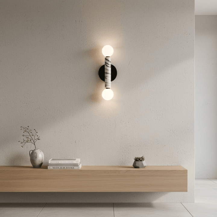 Obelisk Orb Sconce