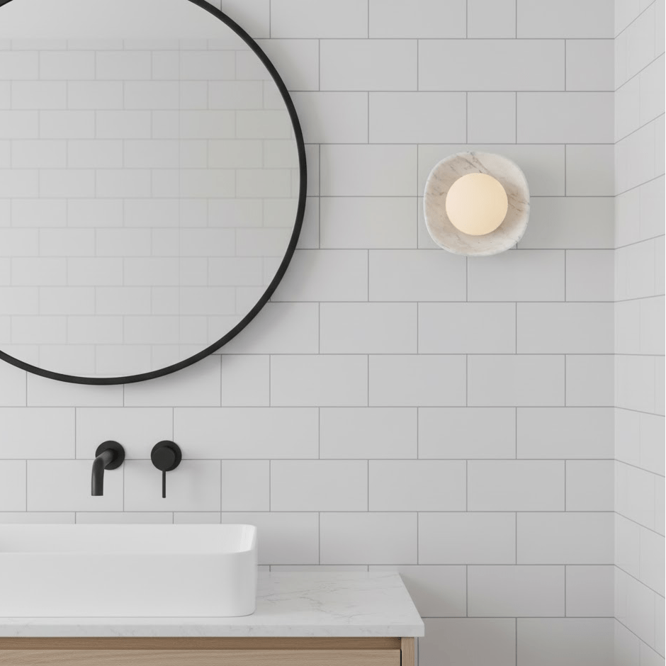 Carrara Cusp Sconce