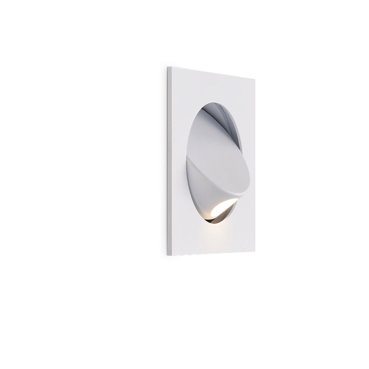Minimalist Recessed Rotatable Sconce