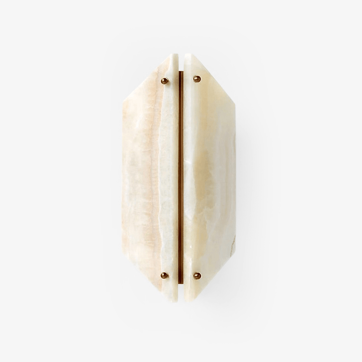 Onyxa Crest Alabaster Wall Lamp