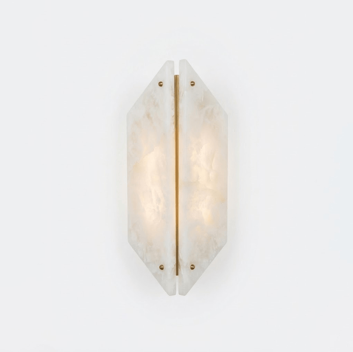 Onyxa Crest Alabaster Wall Lamp