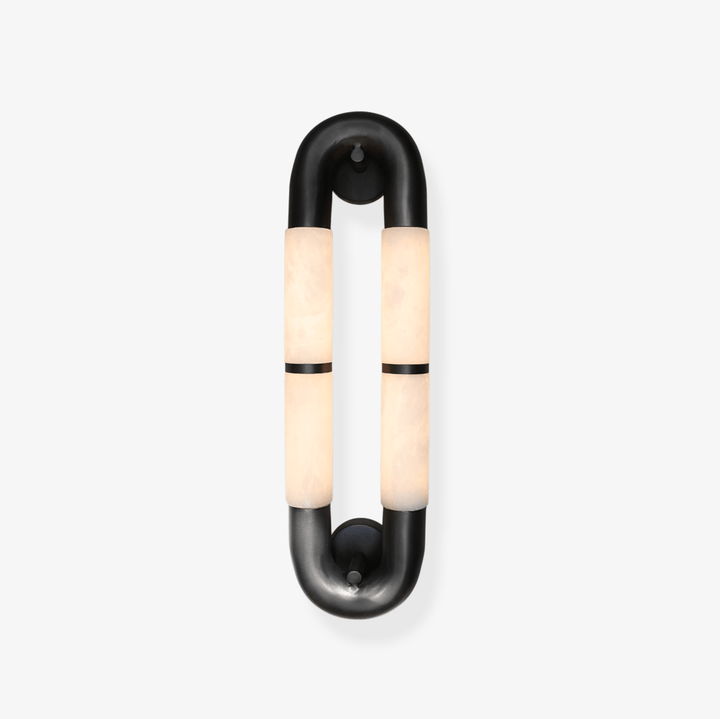 Luma Arc Twin Alabaster Sconce