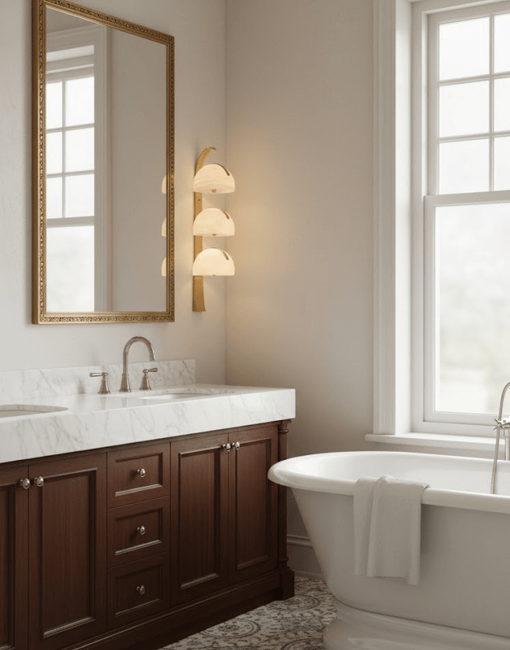 Orvyn Alabaster Wall Lamp