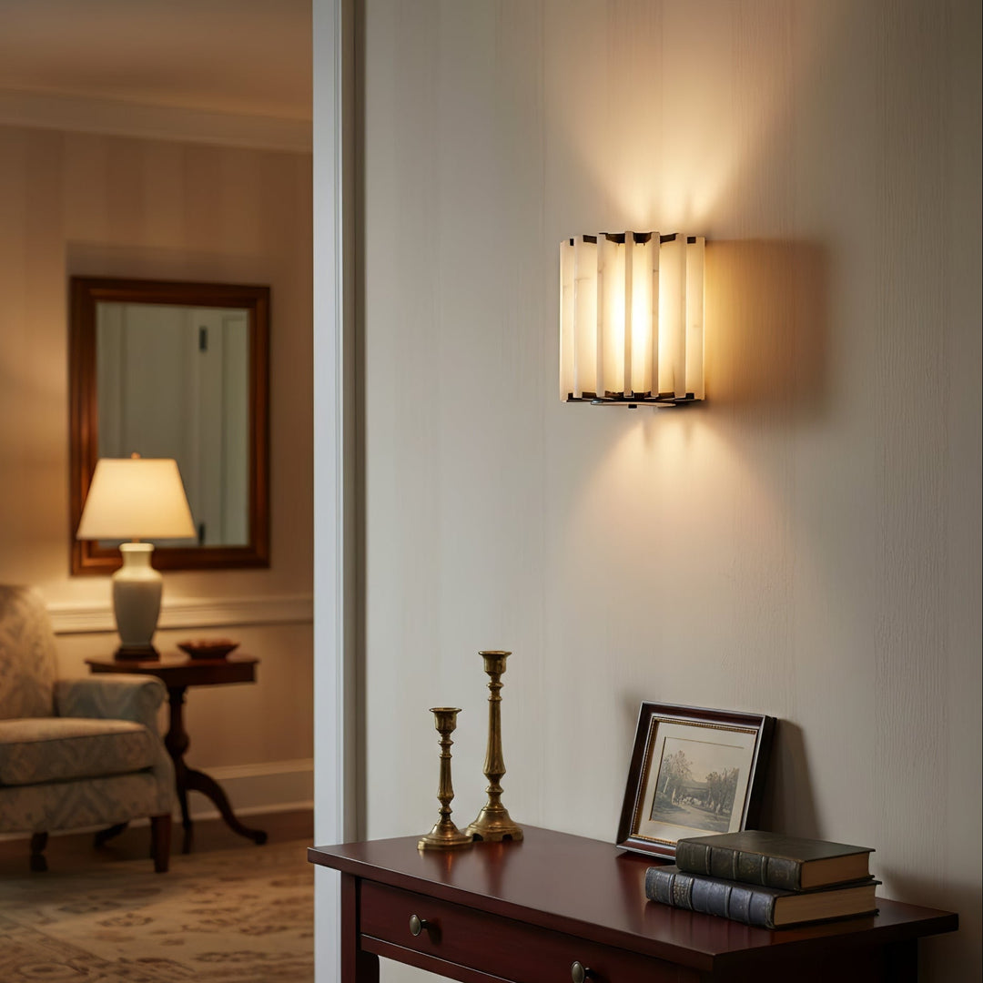 Altrix Alabaster Wall Lamp