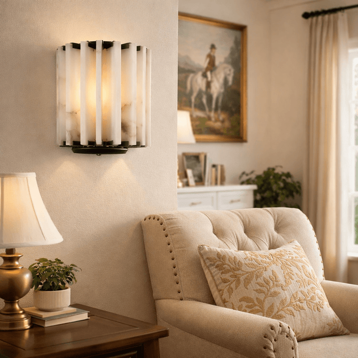 Altrix Alabaster Wall Lamp